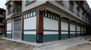 Persianas enrollables de aluminio para tienda comercial, puertas automáticas y manuales de Metal a prueba de viento para el hogar - Product Image 6