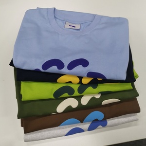 เสื้อยืดผู้ชายสไตล์วินเทจโอเวอร์ไซส์ ผ้าฝ้าย 100% น้ำหนักเบา พิมพ์ลายคำกลอนแบบพัฟฟ์ คุณภาพสูง รับผลิตตามสั่งขายส่ง - Product Image 3