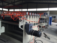 PP polipropileno plástico hoja hueca corrugado panal caja de embalaje construcción extrusión que hace la línea de la máquina