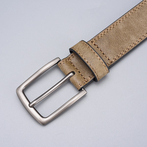 <span class=keywords><strong>Ceinture</strong></span> en <span class=keywords><strong>cuir</strong></span> vieilli tendance pour <span class=keywords><strong>homme</strong></span>, avec coutures classiques, en <span class=keywords><strong>cuir</strong></span> texturé, pour tenue habillée ou décontractée, avec boucle ardillon, pour jeans, vente en gros - Product Image 3