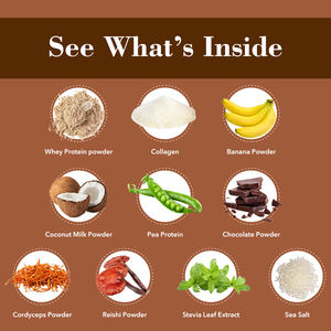 Protein tozu kreması çikolata lezzet tozu glutensiz ve eklenen şekerler protein tozu protein whey - Product Image 3