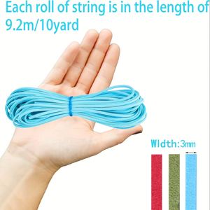Cordon en microfibre de cuir synthétique de 70 yards, 3 mm, pour bracelets, colliers, artisanat DIY, lacets de chaussures en cuir, attrape-rêves - Product Image 2