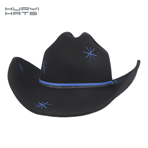 Sombreros HUAYI, 100% <span class=keywords><strong>Lana</strong></span> Australiana, Sombreros <span class=keywords><strong>de</strong></span> <span class=keywords><strong>Vaquero</strong></span> <span class=keywords><strong>de</strong></span> Fieltro Fedora Estilo Occidental para <span class=keywords><strong>Hombre</strong></span> - Product Image 2