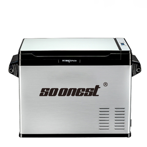 Erken nokta yeni taşınabilir buzdolabı 12V 24V taşınabilir <span class=keywords><strong>Mini</strong></span> kamp araba çadırı buzdolabı slayt araba buzdolabı dondurucu araba buzdolapları için - Product Image 1