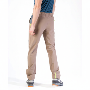 Pantaloni leggeri per Sport invernali Arunzo da uomo traspiranti taglie forti Softshell pantaloni antivento con tessuto a pieghe in poliestere stampato in vita - Product Image 2