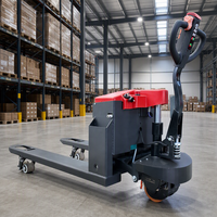 Transpalette Électrique Robuste CE 3000kg 48V avec Option Batterie Lithium/Plomb-Acide, Chariot Transpalette Manuel, Pneus PU, Hauteur de Levage 200mm