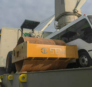 ลูกกลิ้งถนนแบบสั่นสะเทือนแบบดรัมเดี่ยวขนาด18ตัน <span class=keywords><strong>SEM518</strong></span>เลื่อนด้านข้าง - Product Image 3