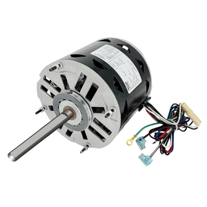 송풍기 팬 모터 1/2 HP 1075 RPM 3 속도 <span class=keywords><strong>115</strong></span> <span class=keywords><strong>V</strong></span> 호환 A.O. 스미스 1056 파시오 D701 엠브라코 E205 GE 3587 마라톤 X004 - Product Image 1