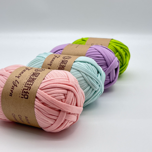 Ưa thích cuộn băng thân thiện với da kết cấu 1/0 3nm 100% <span class=keywords><strong>polyester</strong></span> t Áo sơ mi sợi Crochet Túi xách - Product Image 3