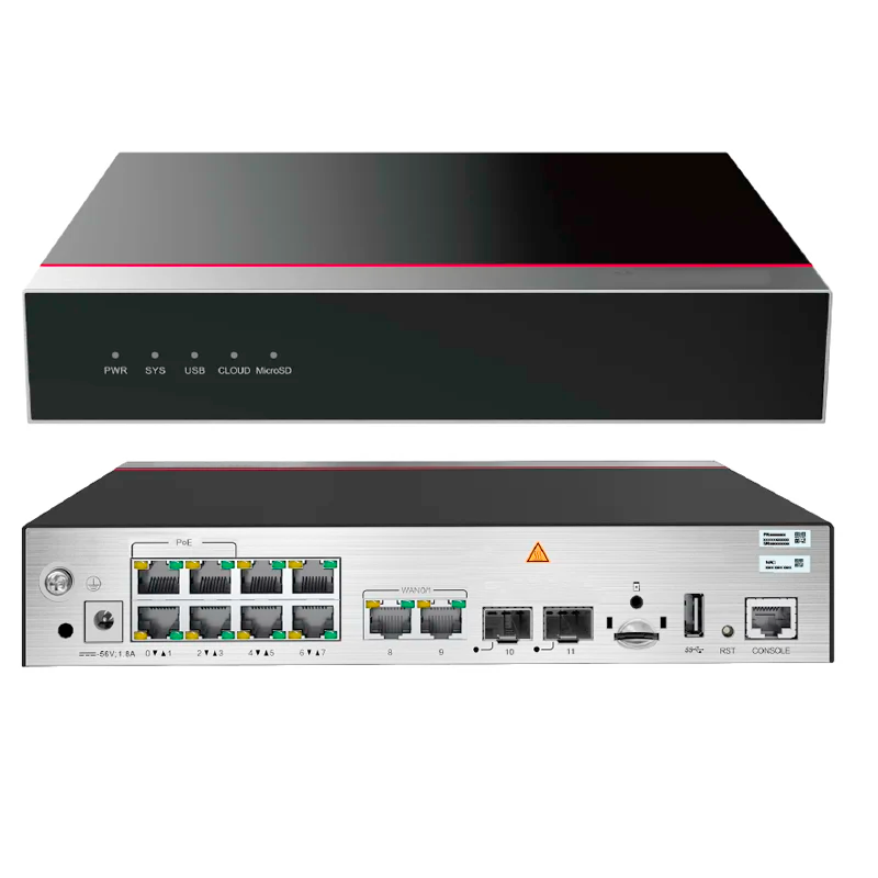 HW USG6510E-POE-AC 02352CSC USG6000e серии 10 * GE RJ45 + 2 * GE SFP сетевые брандмауэры безопасности