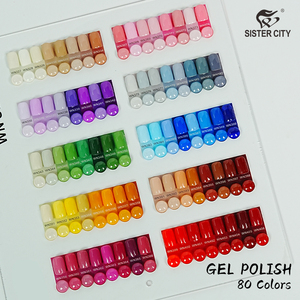 Nagel-Gel-Lack-Set Großhandel Nagelprodukte Fabrik OEM 15ml UV-Gel-Lack Private Label Farbe für Nagelkunst - Product Image 2