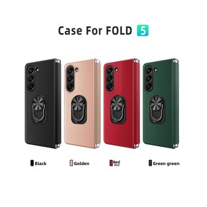 เคสโทรศัพท์พับได้รุ่นยอดนิยมสำหรับ ZFold ลด 50% พร้อมที่วางแหวน, ตัวรองรับบานพับ และกระจกนิรภัย - Product Image 3