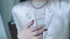 <span class=keywords><strong>Precio</strong></span> directo de fábrica, collar de perlas de agua dulce, collar de calabaza de bendición completa, cadena de moda, regalo de Navidad - Product Image 5