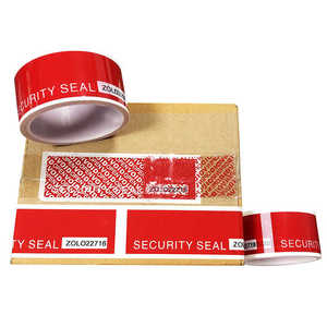 Cinta de embalaje antifalsificación personalizada, cinta de sellado de cartón, cinta a prueba de manipulaciones - Product Image 1