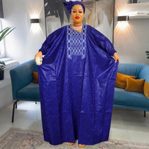 Abiti Coordinati per <span class=keywords><strong>Coppia</strong></span> Africa Eleganti Vestiti Africani da Donna Tradizionali Bazin Ricamo Festa di Matrimonio Abiti Dashiki - Product Image 3