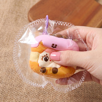 Samuel Squishy Cube Fidget Girls Bakery Toy 14+ 6 Boîtes Blind Box Silicone Anti-stress Mignon Pain Porte-clés MR7038 Vente en Gros
