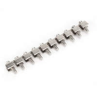 Pont fixe FBI 10-12 pour borniers de 12 mm, barre de raccordement à 10 positions pour connecteurs de borniers modulaires sur rail DIN