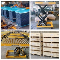 Plate-forme élévatrice de Table à Double ciseaux industriel OEM à vendre avec roues