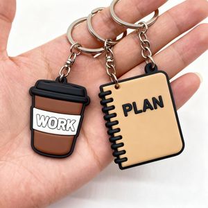 促销产品 带有品牌标识的商务促销礼品，定制徽标促销商务礼品 PVC 家居钥匙扣 - Product Image 5