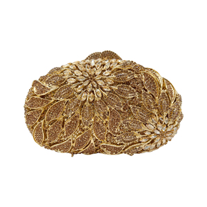 Bolso de Noche con Forma de Uva y Pedrería para Mujer, Cartera de Mano Brillante con Cristales para Fiestas, Halloween, y Eventos Especiales - Product Image 5