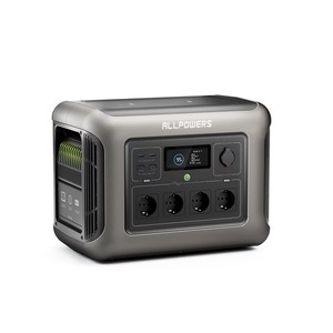<span class=keywords><strong>Station</strong></span> d'alimentation portable Allpowers R1500 1800W 1152Wh, générateur d'énergie portable PD100W, contrôle par application, fonction UPS - Product Image 1