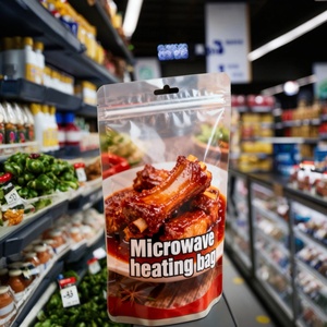 Sac réutilisable et traçable pour l'emballage des repas surgelés prêts à consommer, de qualité alimentaire, résistant aux hautes températures, compatible micro-ondes - Product Image 1