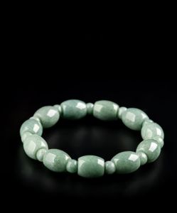 Il classico braccialetto con stringhe in giadeite di lusso da donna di fascia alta incarna la <span class=keywords><strong>fortuna</strong></span> Made in China - Product Image 6