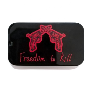 Nhà Máy Bán Buôn Kim Loại Trượt Quà Tặng Tinplate Hộp Đầy Màu Sắc Trận Đấu/Viên Thuốc/Bạc Hà Kẹo Lưu Trữ Logo Tùy Chỉnh In <span class=keywords><strong>Mini</strong></span> Hộp Thiếc Gói - Product Image 5