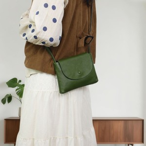 <b>Small</b> Square Crossbody <b>Bag</b> Green 7 Inch Cover Type Portable Everyday Use Women's Shoulder <b>Bag</b> - Product Image 1