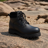 Chaussures de sécurité industrielles YYR, Jamaïque, en cuir embossé de qualité supérieure, semelle en caoutchouc Goodyear, modèle HSB141