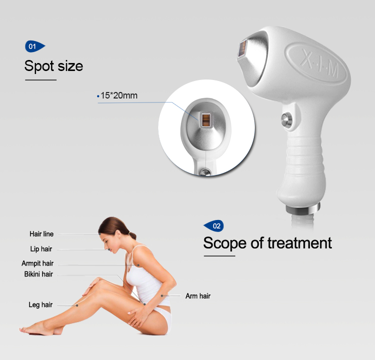 Professional Hair Removal Diode Laser Hair Removal Machine