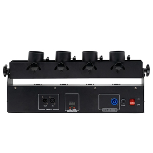 <span class=keywords><strong>DJ</strong></span> 조명 축하용 전기 금속 4헤드 단색 컨페티 발사기 리모컨 DMX512 6채널 150W 웨딩 - Product Image 5