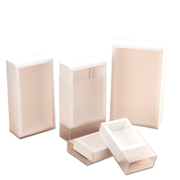 Nouvelle boîte d'emballage en kraft de petite taille, boîte d'emballage de parfum de haute qualité personnalisée