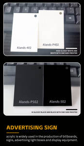 Lámina de Acrílico Fundido Negro de 3 mm para Corte Láser 1220x1830 mm |   Fábrica de PMMA Clean Edge - Product Image 6