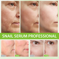 Sérum Visage au Bave d'Escargot OEM et Vitamines VA VB VC VE Rétinol Arbutine Acide Hyaluronique Collagène Riz Soin de la Peau MOOYAM 10 Types de Sérums Visage