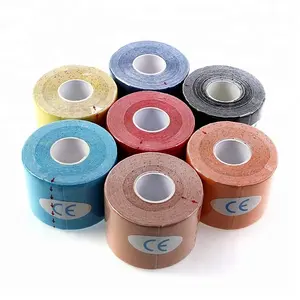 Stretch wasserdichter GSPCARE Sport BandAge Hot Sale 5cm * 5m mit medizinischem drucke mpfindlichem Klebeband KT