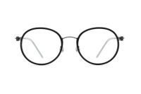Monture de lunettes ultralégère en titane rétro littéraire, petite monture ovale en titane pur