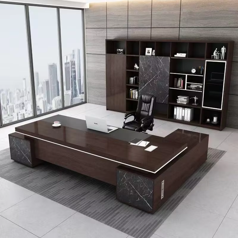 Modern Office Executive Desk Classic L