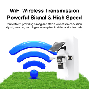 Cb621sr 9mp Dual band <span class=keywords><strong>Wifi</strong></span> 360 ° năng lượng mặt trời Powered PTZ <span class=keywords><strong>camera</strong></span> 3 ống kính ai phát hiện con người cho trang trại nhà cửa hàng an ninh đám mây dữ liệu <span class=keywords><strong>IP</strong></span> - Product Image 3