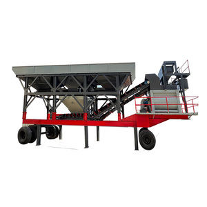 Planta Mezcladora de Concreto Automática Estacionaria de 60m/h de Capacidad, Controlada por PLC, Mezcladora de Doble Eje, Accionada por Motor, Alta Eficiencia - Product Image 4