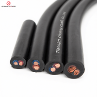 Kabel Pompa Submersible JHS Selubung Karet Tahan Air Inti Tembaga 450/750V untuk Motor Bawah Air