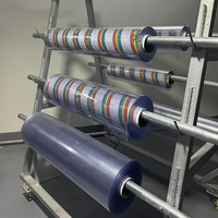 Rouleau de PVC transparent, film plastique transparent de haute qualité personnalisé, film protecteur pour meubles, film d'emballage pour matelas