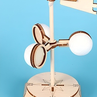 BRICOLAGE Test Direction Du Vent Assemblage Jouets pour Enfants Explorer La Nature Scientifique Modèle D'étude Kits Jouet Expérimental Au Niveau
