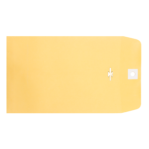 Sobre con cierre de Kraft, bolsa de archivo de papel amarillo reutilizable, embalaje liso para postales, escuela, oficina, almacenamiento de correo, 6x9 - Product Image 2