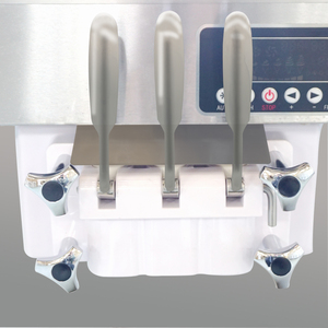 Edelstahl Kommerzielle Eismaschine mit Optionen für Eiscreme, Sirup, Joghurt & Milch - Neu - Product Image 6