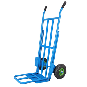 Warehouse Storage Convertible Foldable Push Hand Cart <strong>Trolleys</strong> Foldable <strong>Heavy</strong> Hand Cart for Sale - Product Image 4