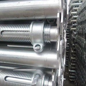 Kosten günstiges verstellbares Hoch leistungs gerüst Acro-Metall-Stütz säule Stahls tütz säule für Betons cha lungen - Product Image 3