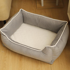 Cama para Perros de Espuma Viscoelástica Acrílica Gigante al por Mayor - Cama Ortopédica Rectangular Clásica de Lujo, Lavable, Tamaño Humano para Perros Grandes - Product Image 6