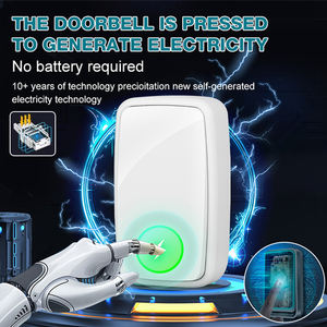 Nouvelle Arrivée Facile à Installer 45 Mélodies Longue Portée Sans Fil Sonnette de Porte Domestique Sans Fil Longue Portée Sans Batterie - Product Image 2