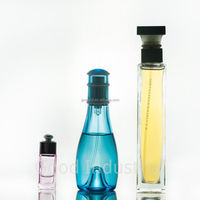 Flacon de parfum en verre personnalisé avec logo, luxe, 30ml 50ml 100ml, flacons de parfum vides avec pompe, impression sérigraphique, diffuseur de parfum, cosmétiques